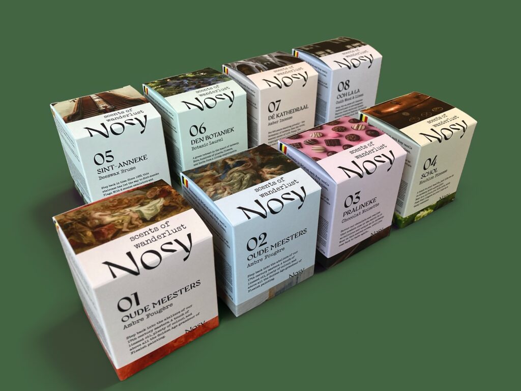Nosy verpakkingen 01 tot 08